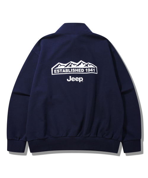 JEEP M-Logo 半袖ジップスウェット JR5DA メンズ トレーナー 画像 12