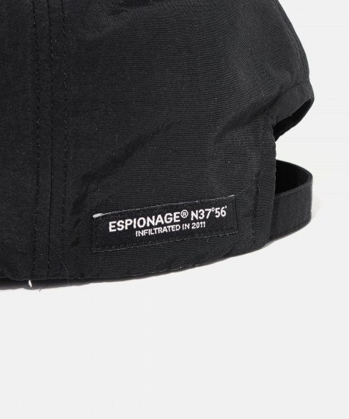 에스피오나지(ESPIONAGE) Nylon Hiking Cap Black 이미지 6
