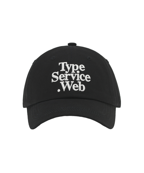 TYPESERVICE 타입서비스(TYPESERVICE) Typeservice Web Cap [Black] 이미지 2