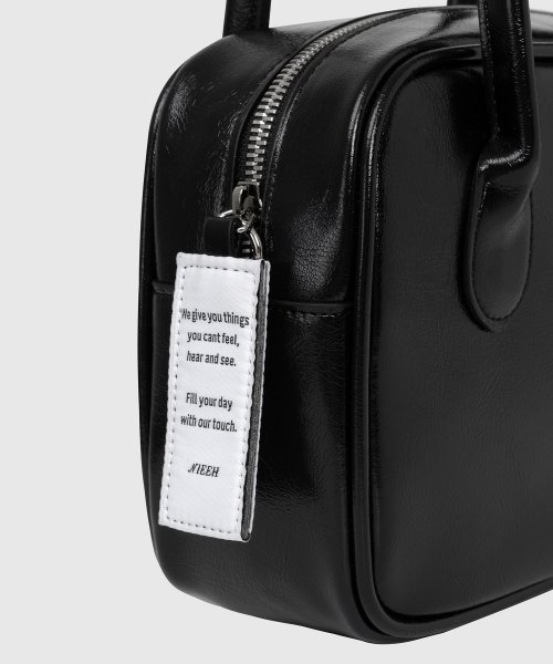 니히(NIEEH) SQUARE BAG MINI_BLACK 이미지 3