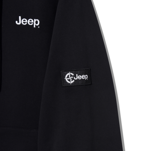 JEEP ジップアップパーカー JR5BK オーバーフィット 2WAY フーディー スモールサイズ 画像 11