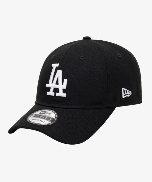MLB ベーシック LA ドジャース アンストラクチャード ボールキャップ ブラック