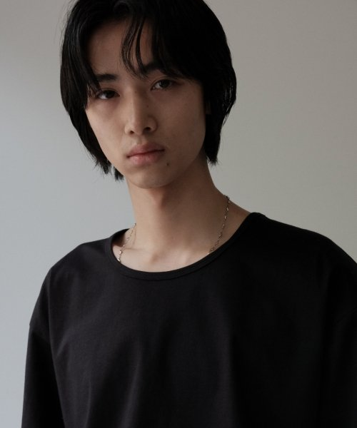 ミナブ Uネック半袖Tシャツ クールコットン 2枚セット 画像 5