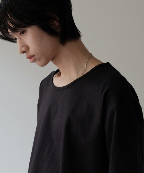 ミナブ Uネック半袖Tシャツ クールコットン 2枚セット 画像 6