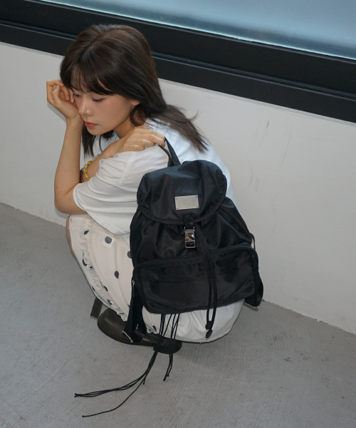 샐볼(SALBOL) SYMBOL NYLON SMALL BACKPACK 이미지 2
