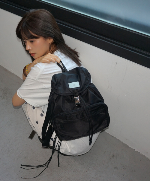 샐볼(SALBOL) SYMBOL NYLON SMALL BACKPACK 이미지 3
