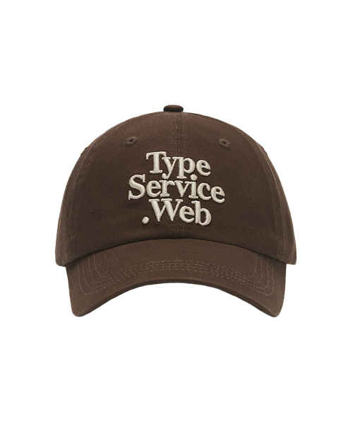 타입서비스(TYPESERVICE) Typeservice Web Cap [Brown] 이미지 2