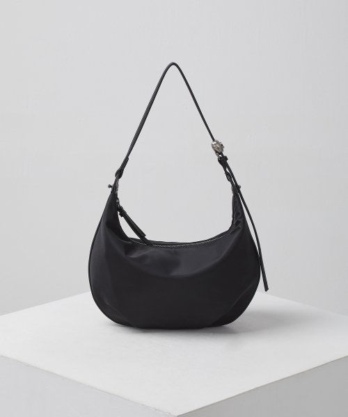 아카이브앱크(ARCHIVEPKE) Luv moon bag(Nylon black)_OVBAX26102BLK 이미지 2