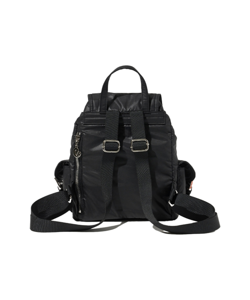 라츠유(LOTSYOU) Nostalgia chubby Backpack Black 이미지 7
