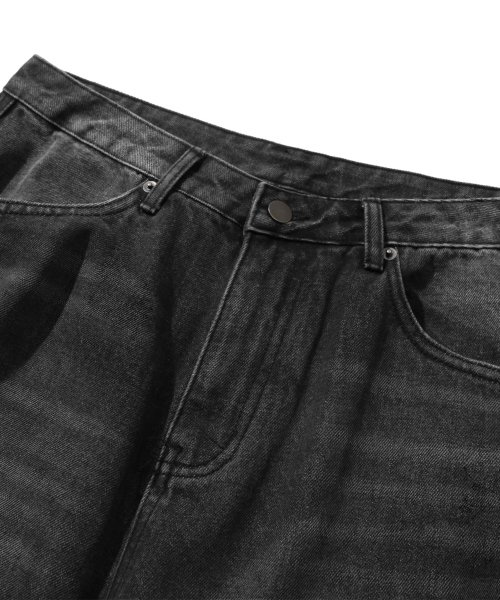 パラシュート カーゴ リベット デニムパンツ 画像 7