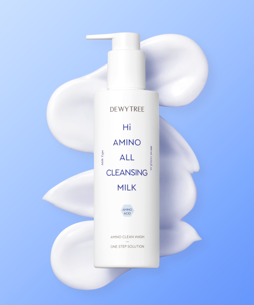 DEWYTREE [본품400ml] 하이 아미노 올 클렌징 밀크 400ml 이미지 2