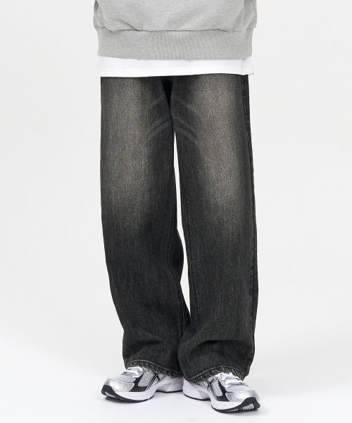 モア ワイド デニム パンツ 画像 1