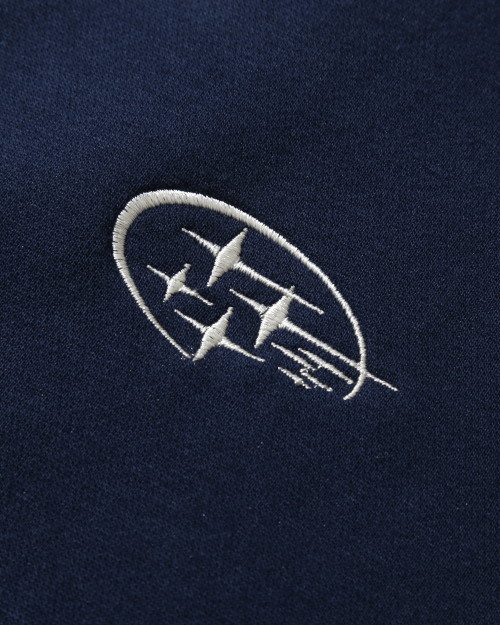 VLAD TYPE-B アートワーク刺繍フードジップアップ_ネイビー 画像 7