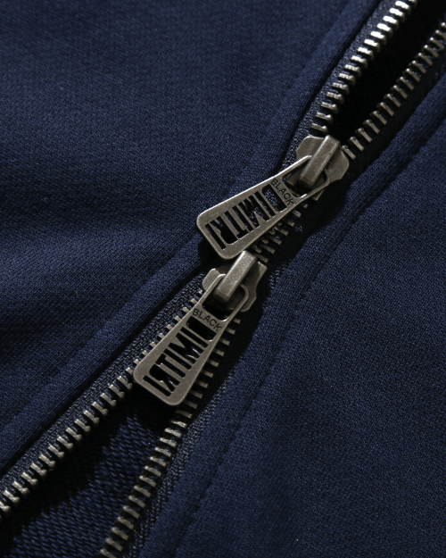 VLAD TYPE-B アートワーク刺繍フードジップアップ_ネイビー 画像 9