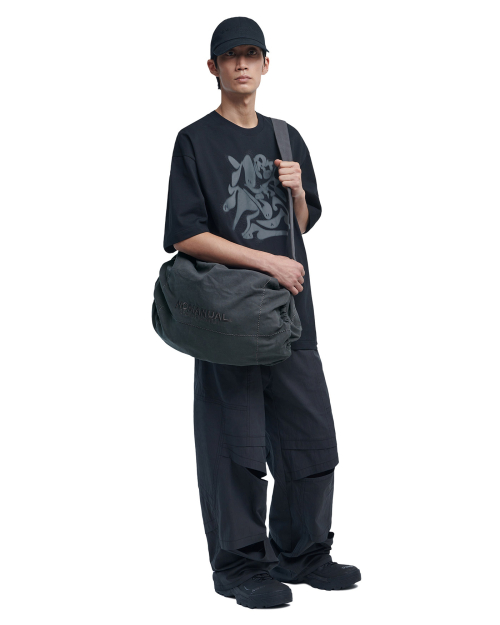 노매뉴얼(NOMANUAL) VAGUS DUFFLE BAG - CHARCOAL 이미지 2