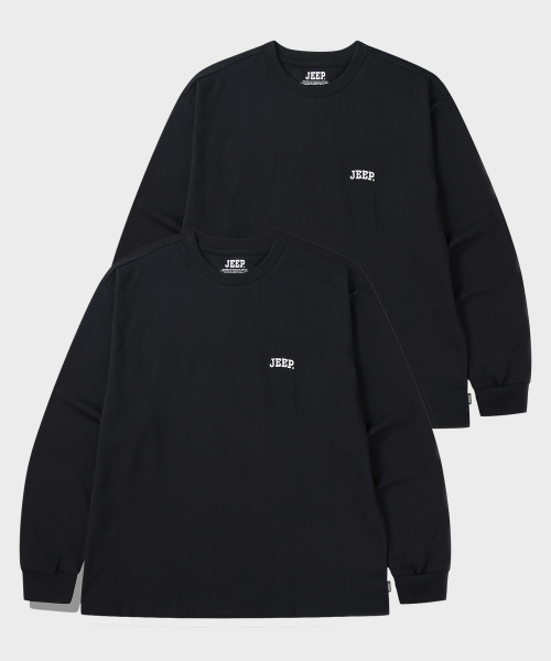 16単糸シングルベーシックビッグロゴロングスリーブTシャツ 画像 3