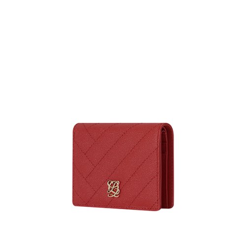 キルティング レディース 二つ折り財布 이미지 2