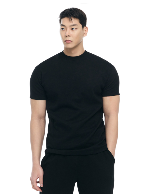 VIJAC 特殊綿 無地 マッスルフィット 半袖Tシャツ 7カラー 画像 1