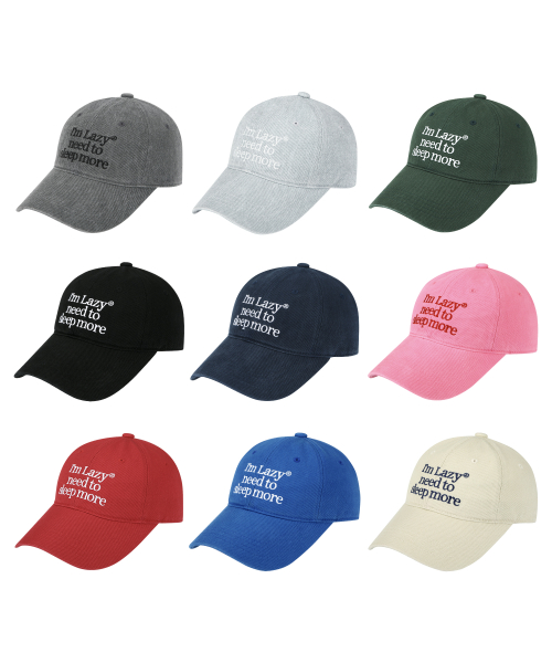 LAZYZ 레이지지(LAZYZ) Sleep More Washing Ball Cap 이미지 2