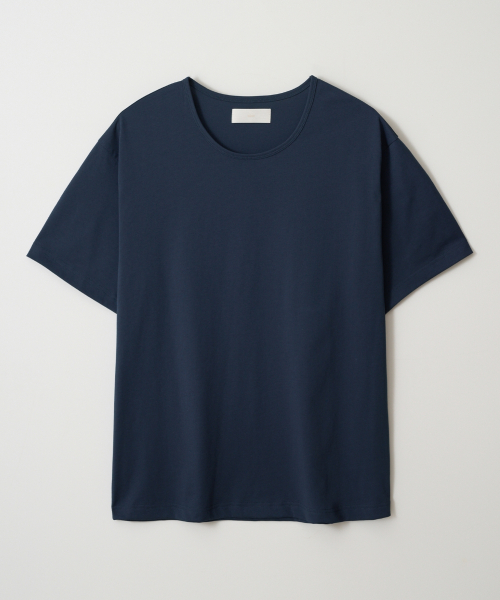 ミナブ クールコットン ユーネック 半袖Tシャツ 6色展開 画像 6