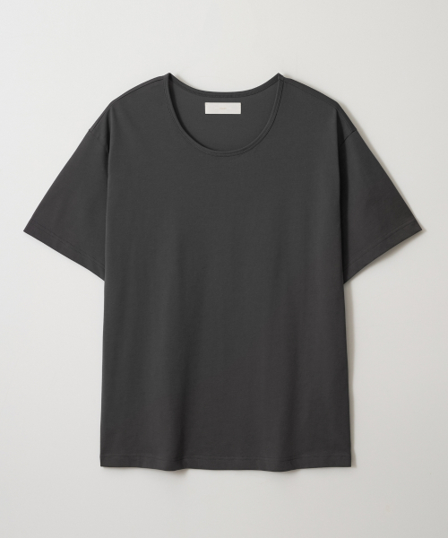 ミナブ クールコットン ユーネック 半袖Tシャツ 6色展開 画像 7