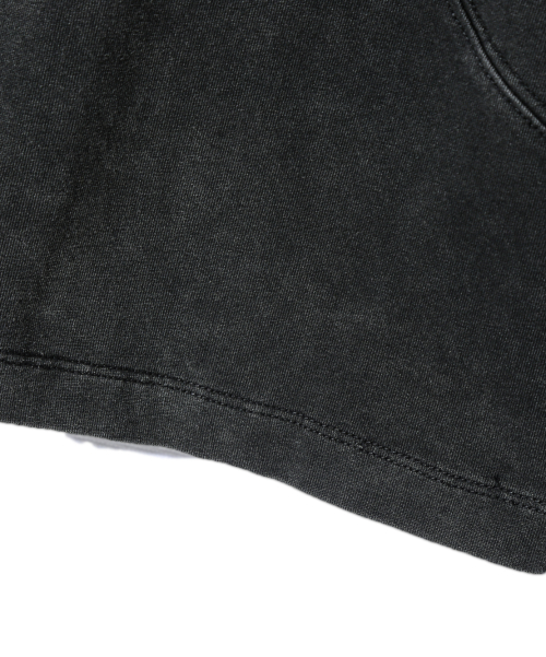 DIMITRI BLACK ディミトリブラック VLAD ピグメント スラッシュ 半袖 Tシャツ チャコール 画像 7