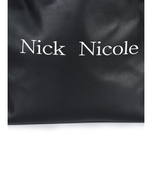 NICK&NICOLE 닉앤니콜(NICK&NICOLE) NICOLE BIG SHOPPER BAG_BLACK 이미지 4