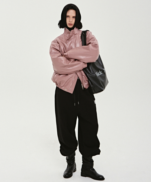 NICK&NICOLE 닉앤니콜(NICK&NICOLE) NICOLE BIG SHOPPER BAG_BLACK 이미지 6
