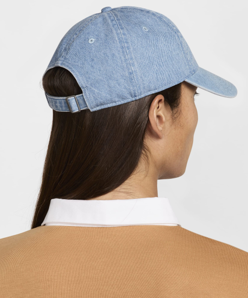 NIKE 클럽 언스트럭처 데님 캡 - 에게안 스톰:썬더 블루:화이트 / HF0383-429 이미지 2