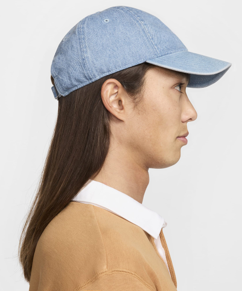 NIKE 클럽 언스트럭처 데님 캡 - 에게안 스톰:썬더 블루:화이트 / HF0383-429 이미지 4