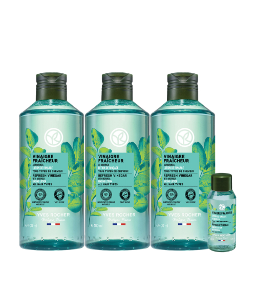 モリンガ リフレッシュ ヘアビネガー ディープクレンジング 400ml 3個