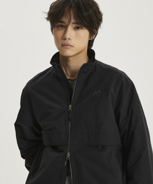 NEW BALANCE ニューバランス ヘリテージ スタンドネック ウォームアップジャケット 画像 5