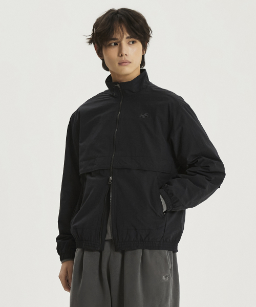 NEW BALANCE ニューバランス ヘリテージ スタンドネック ウォームアップジャケット 画像 6