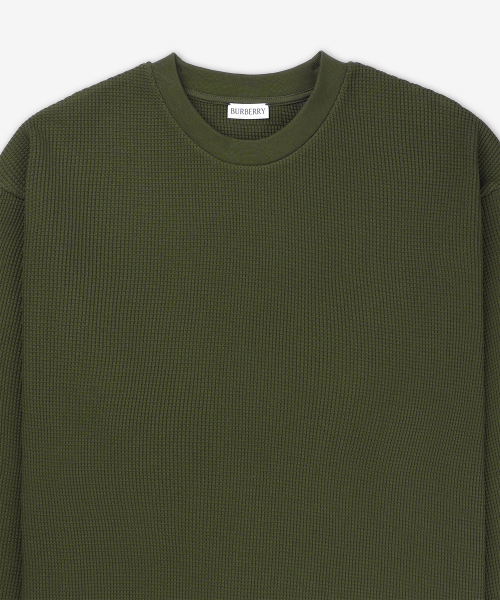 BURBERRY EKDバックロゴ ワッフル Tシャツ 8092849 ロック 画像 3