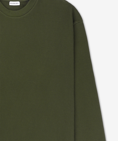 BURBERRY EKDバックロゴ ワッフル Tシャツ 8092849 ロック 画像 5