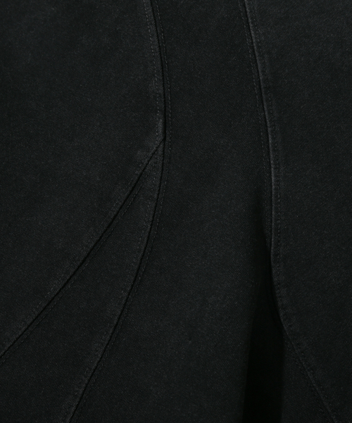 ディミトリブラック VLAD ピグメント スラッシュ ロングスリーブ Tシャツ チャコール 画像 7