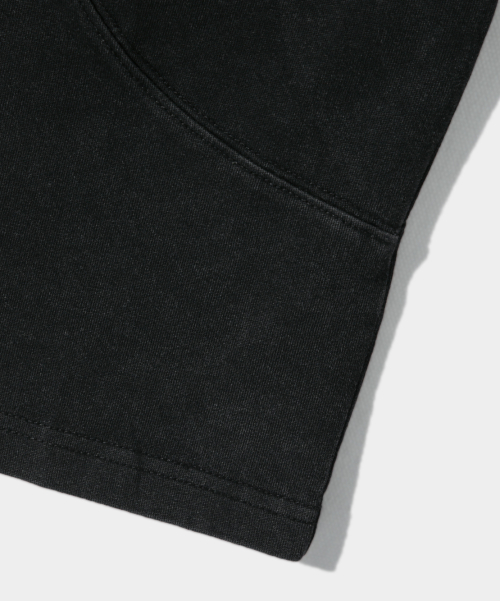 ディミトリブラック VLAD ピグメント スラッシュ ロングスリーブ Tシャツ チャコール 画像 8