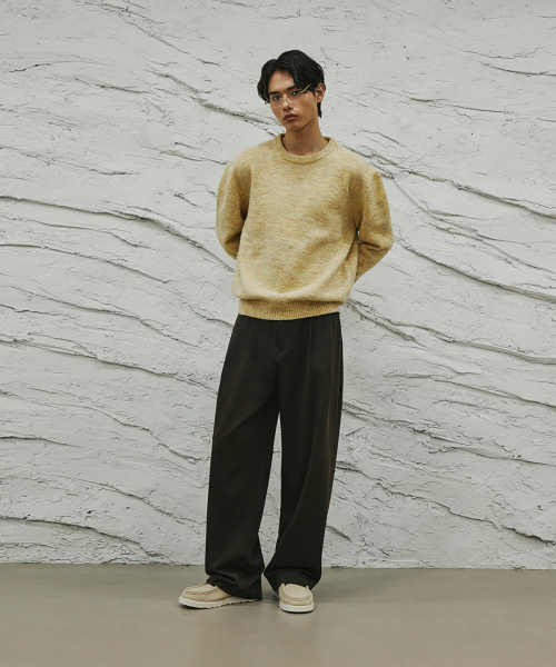 SIGNATURE シグニチャー ダブルタック ワイドスラックス 画像 8