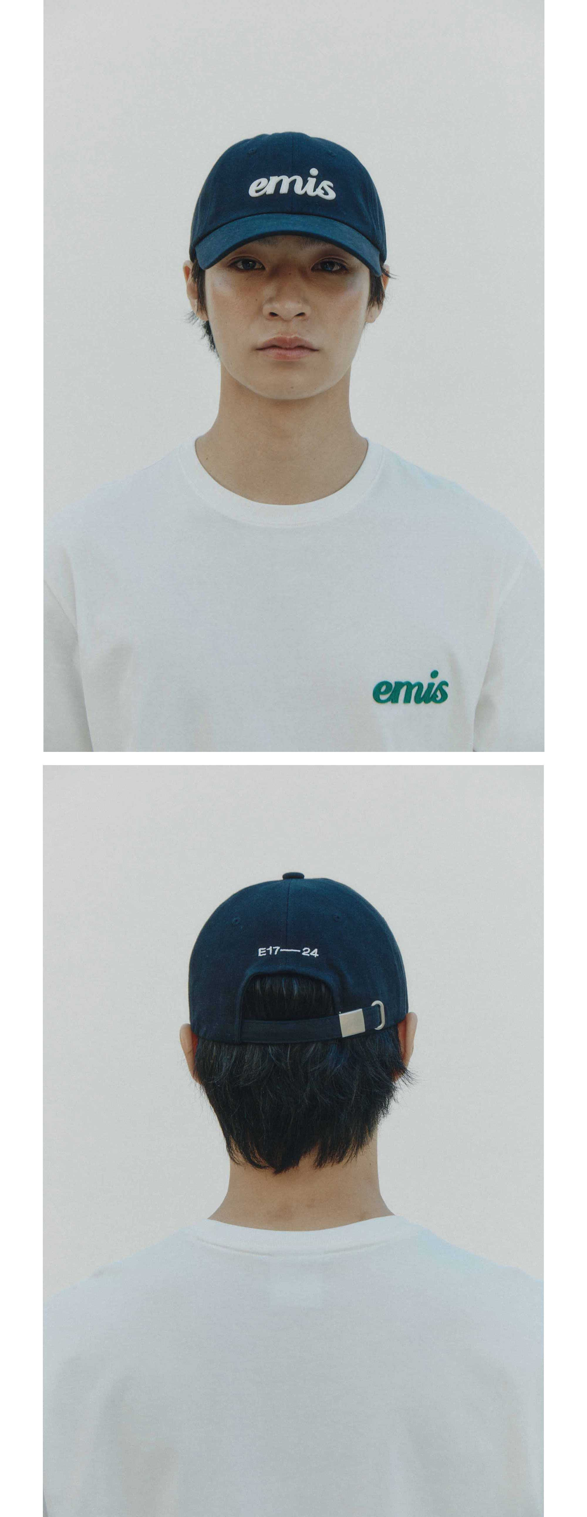 EMIS 이미스(EMIS) APPLIQUE BALL CAP-NAVY 이미지 2