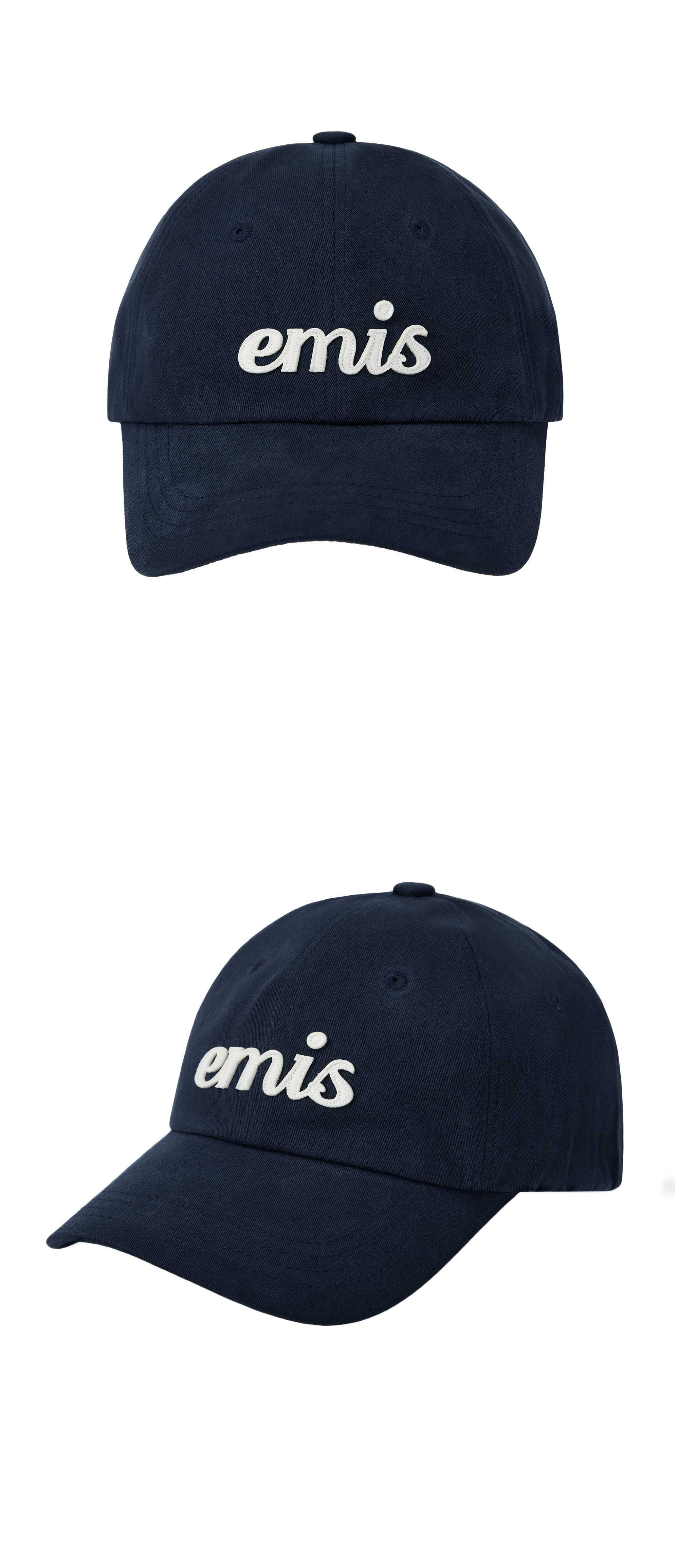 EMIS 이미스(EMIS) APPLIQUE BALL CAP-NAVY 이미지 3