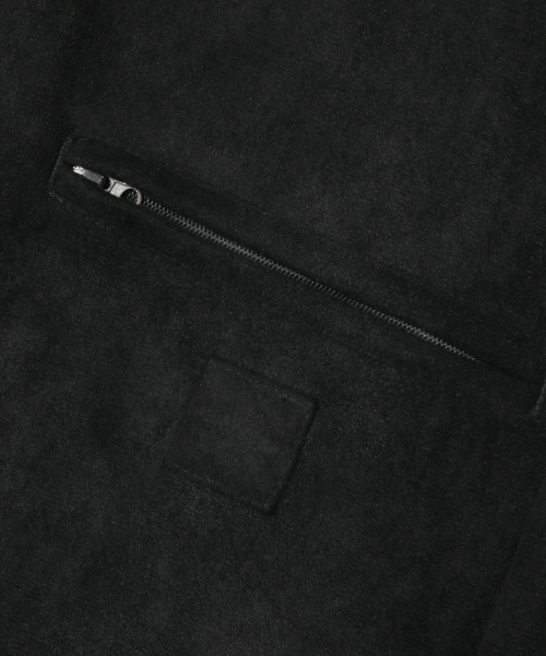 2WAY フェードウォッシング デトロイト スウェード ジャケット_ブラック 画像 6