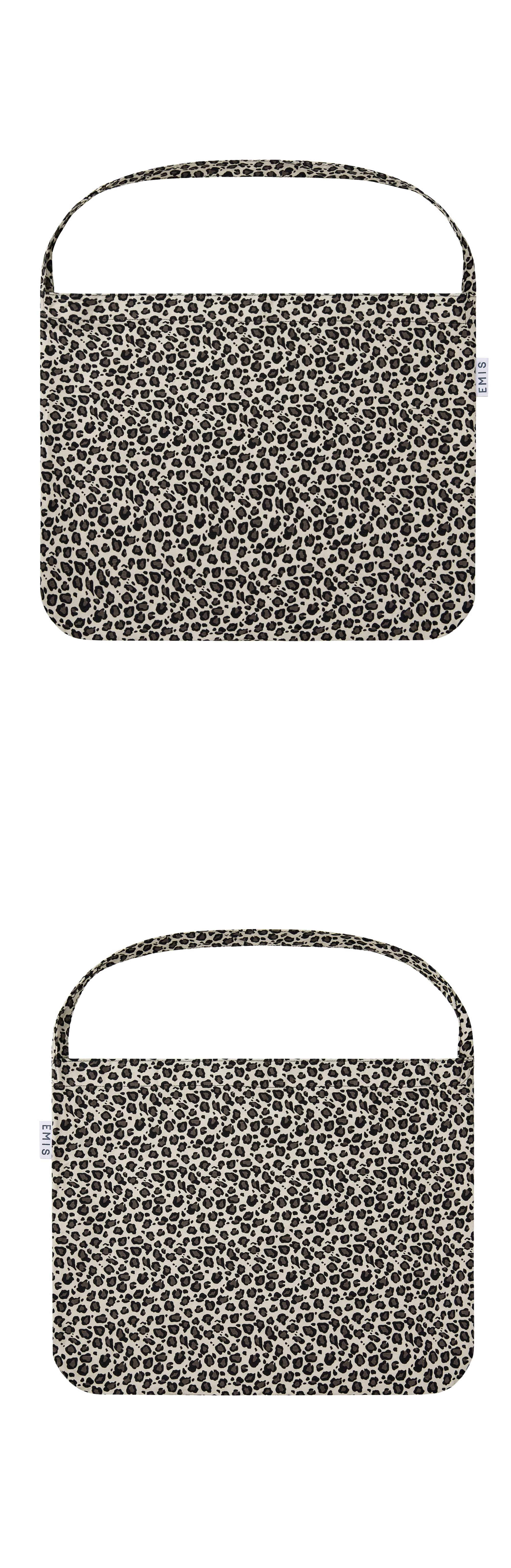 EMIS 이미스(EMIS) LEOPARD CORDUROY ECO BAG-WHITE 이미지 2