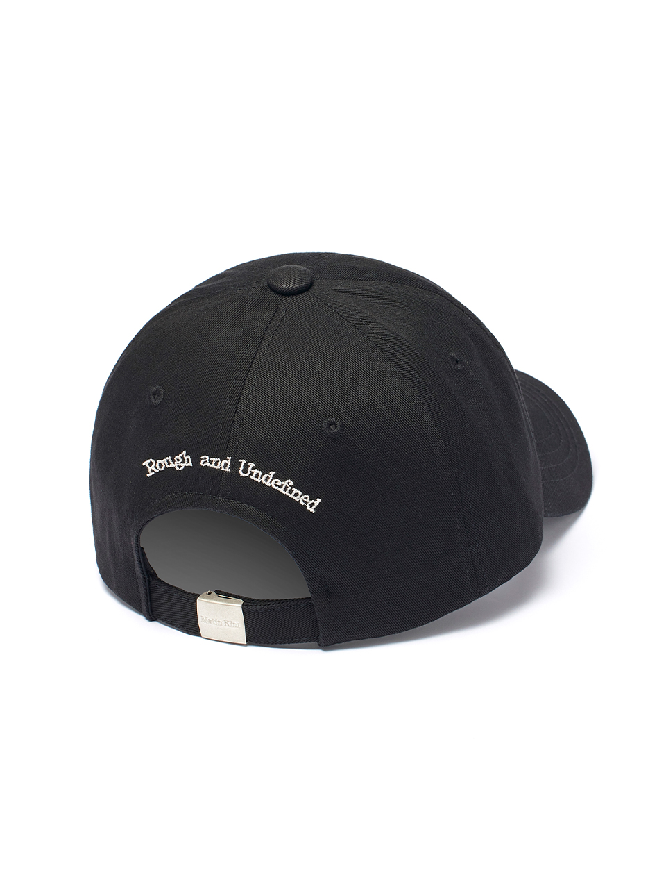 마뗑킴(MATIN KIM) MATIN VOLUME LOGO BALL CAP IN BLACK 이미지 4