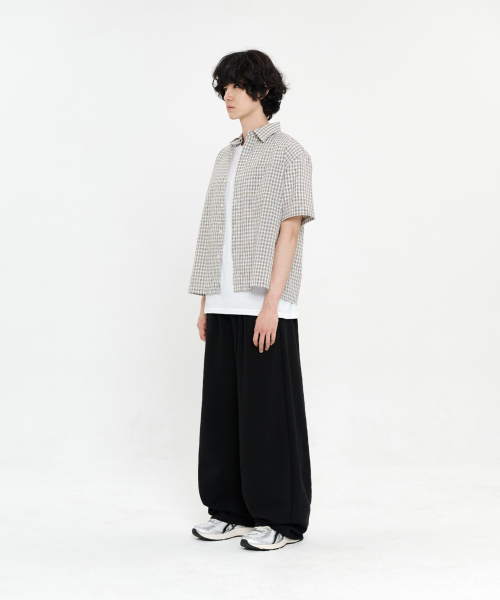 シグニチャー ダブルタック ワイドトレーニングパンツ 2カラー展開 画像 12