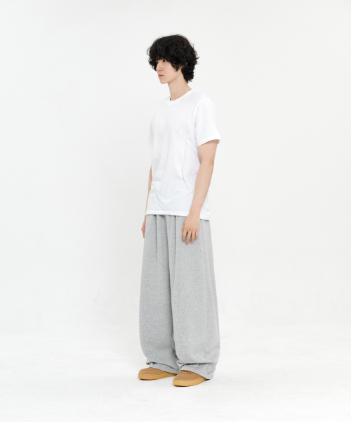 シグニチャー ダブルタック ワイドトレーニングパンツ 2カラー展開 画像 9
