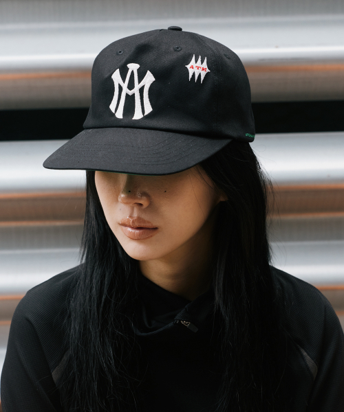 애프터매스(AFTERMATH) ATM LOGO BALL CAP [BLACK] 이미지 3