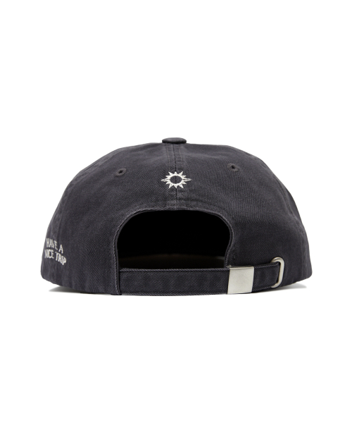 HELLO SUNRISE 헬로 선라이즈(HELLO SUNRISE) H Logo Cotton Relaxed Fit 6Panel Cap_Charcoal 이미지 3