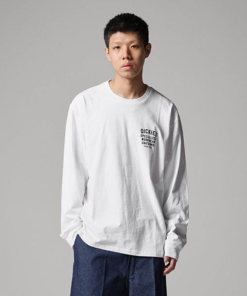 ワークウェア ユニフォーム Tシャツ White 画像 3