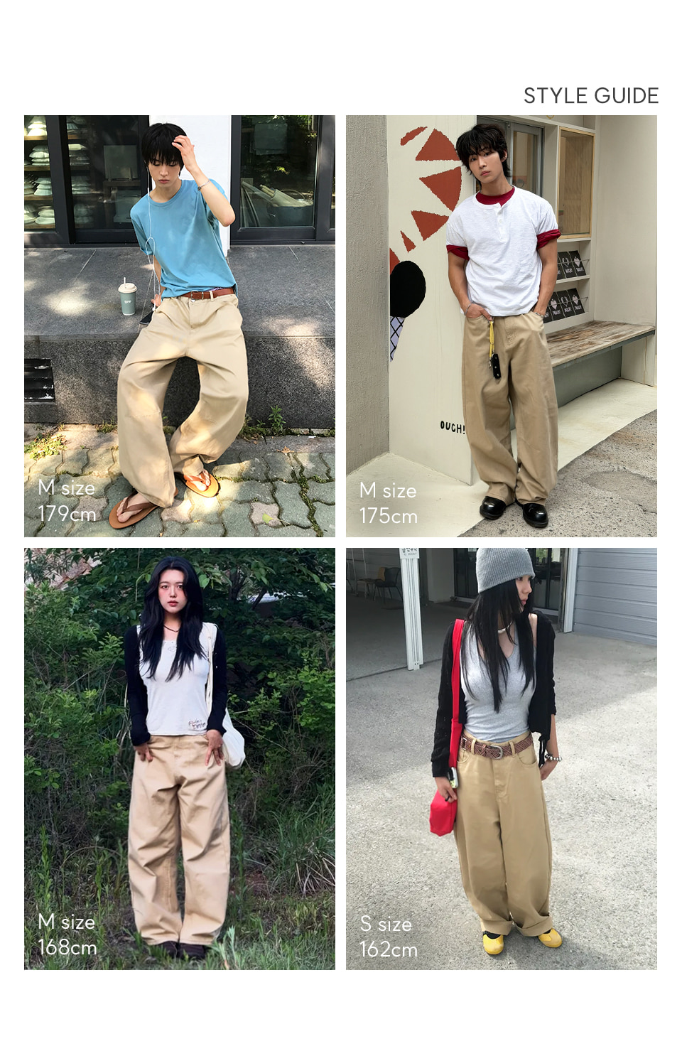 シグニチャー サマー ワイドパンツ コットン カーブドダーツ ベージュ レディース 画像 12