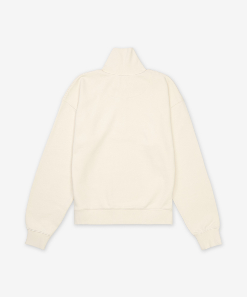 MAISON KITSUNE ベビーフォックスパッチ ハーフジップアップスウェット マーブル 画像 3